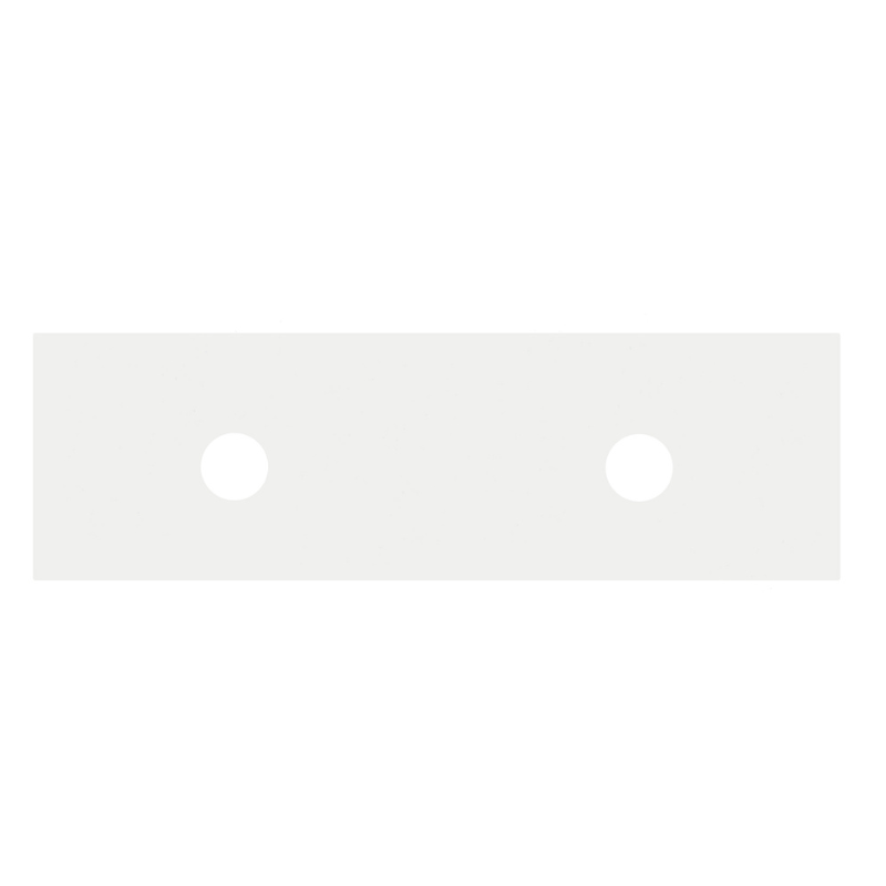 White Cystlized Stone Top 600-1800mm