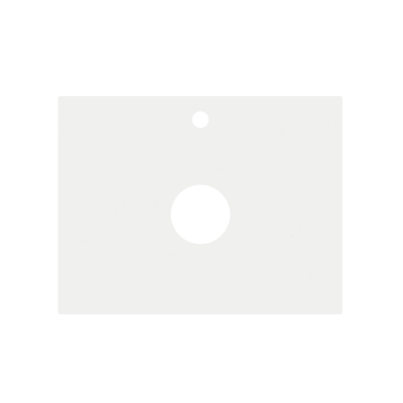 White Cystlized Stone Top 600-1800mm