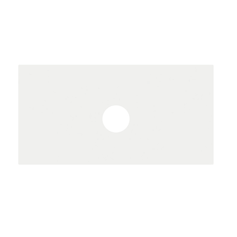 White Cystlized Stone Top 600-1800mm