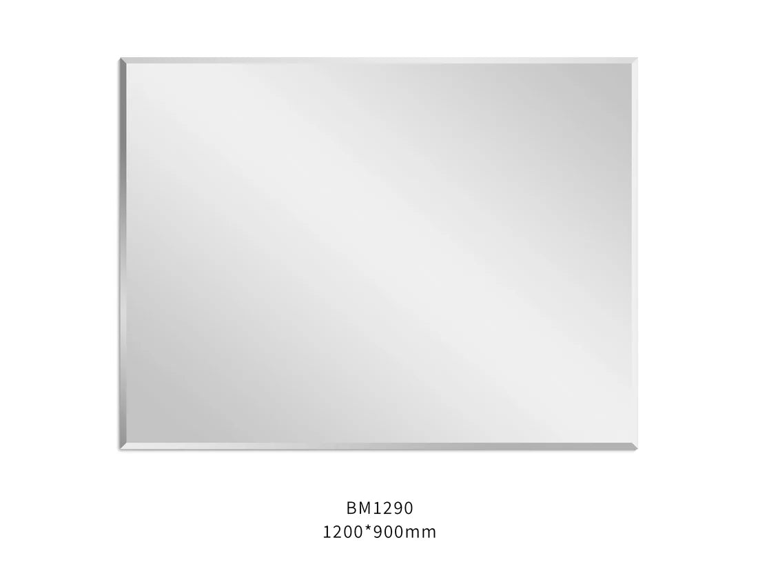 Beveled Edge Bathroom Mirror –Wall Mounted 450-1500mm