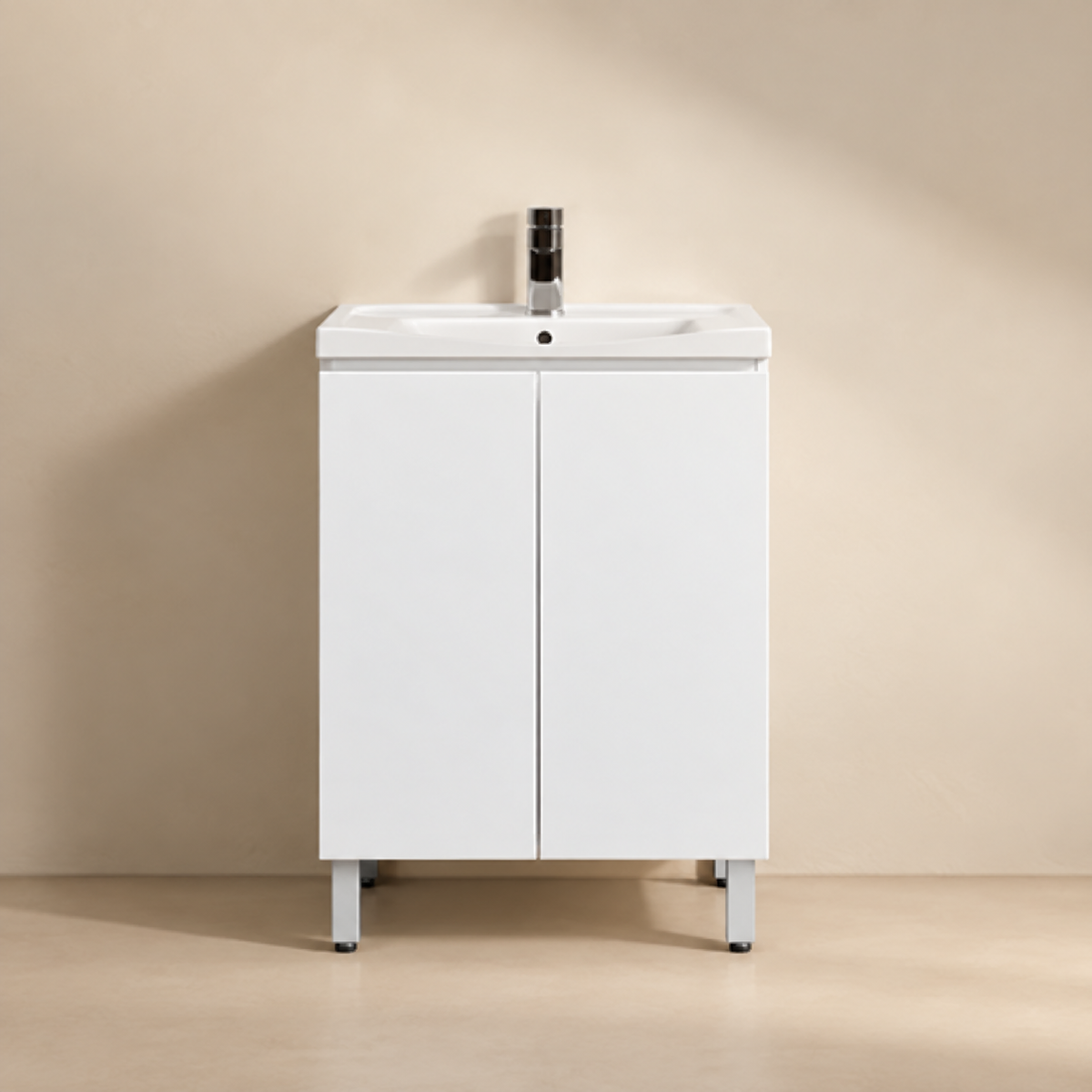 Bathroom Freestanding Vanity with Legs 600*460*860mm