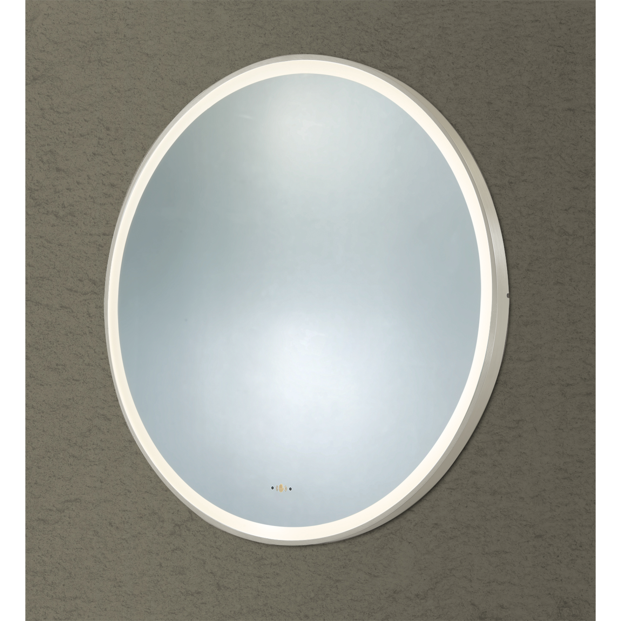 LED Framed Bathroom Mirror – 600-900mm Wall Mounted