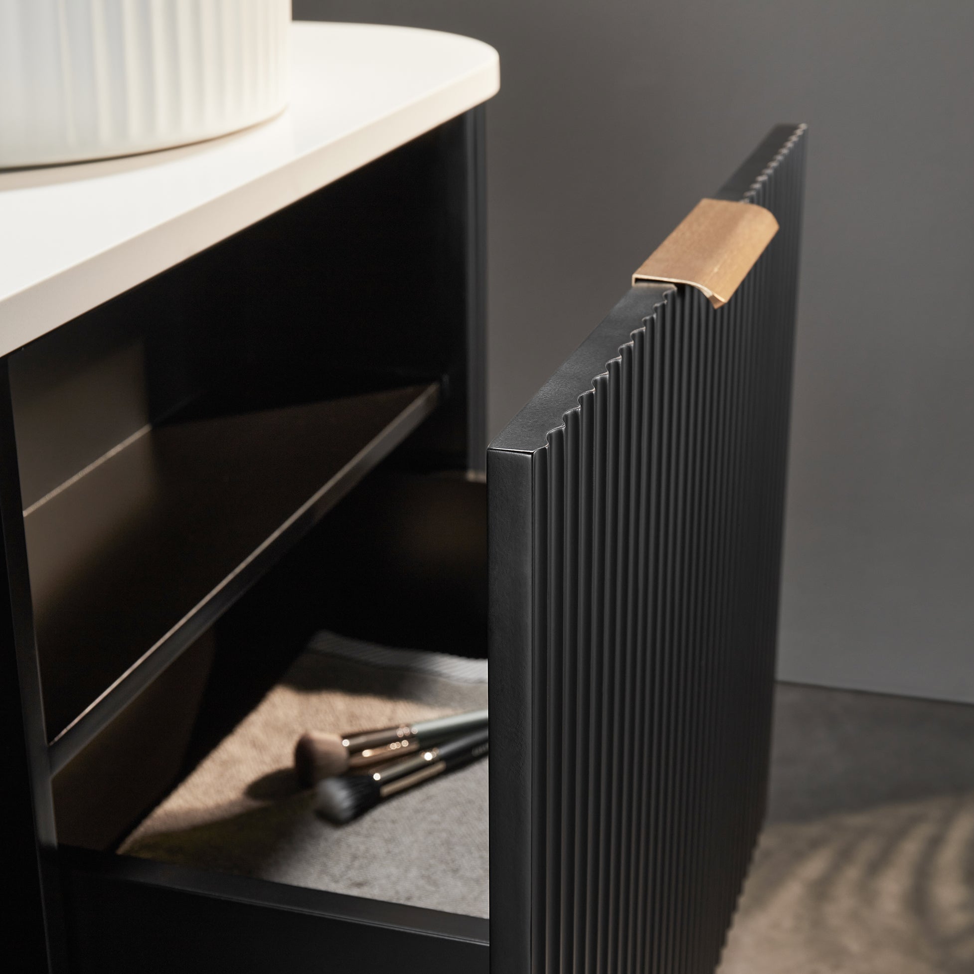 Ceto Avalon Wall-Mounted PVC Cabinet 1790*493*470mm Matte Black