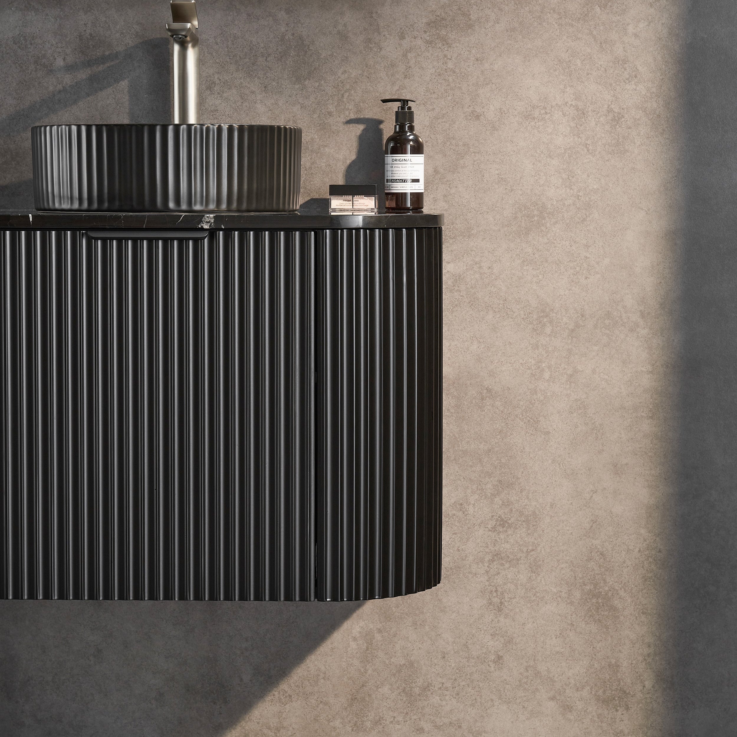 Arcadia Standard Wall-Mounted Vanity 740*493*470mm Matte Black