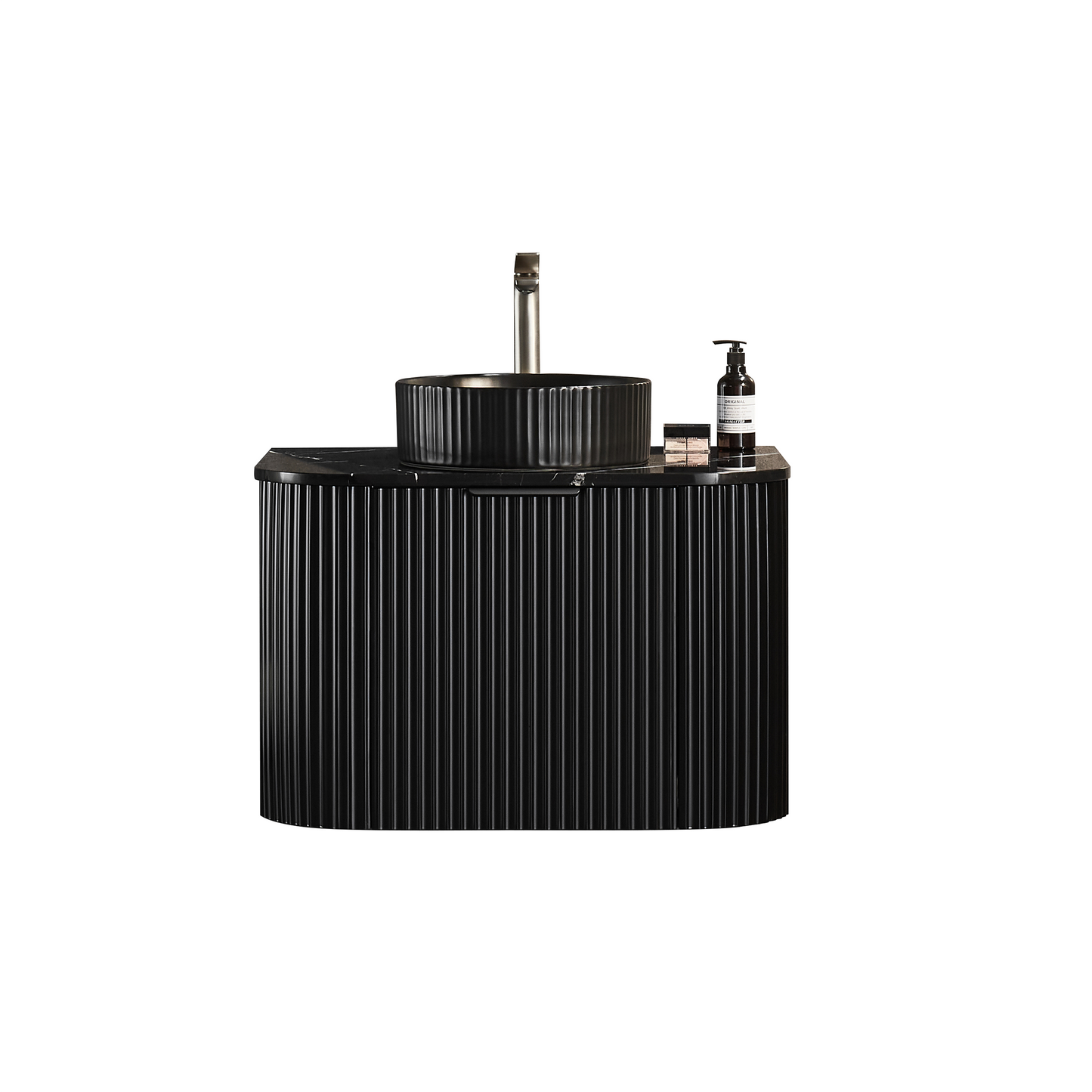 CETO AVALON Wall Hung PVC Cabinet Curve Edge 600/750/900 CA600W/CA750W/CA900W-MW/-MB