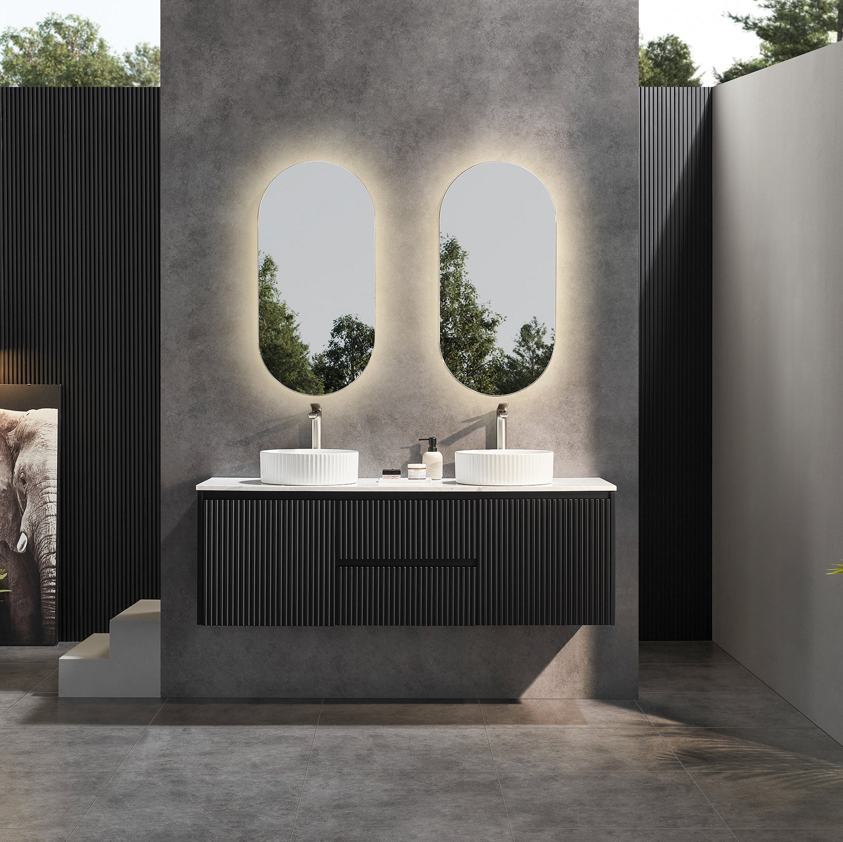 Wyrewood Wall-Mounted Vanity 1500*460*500mm
