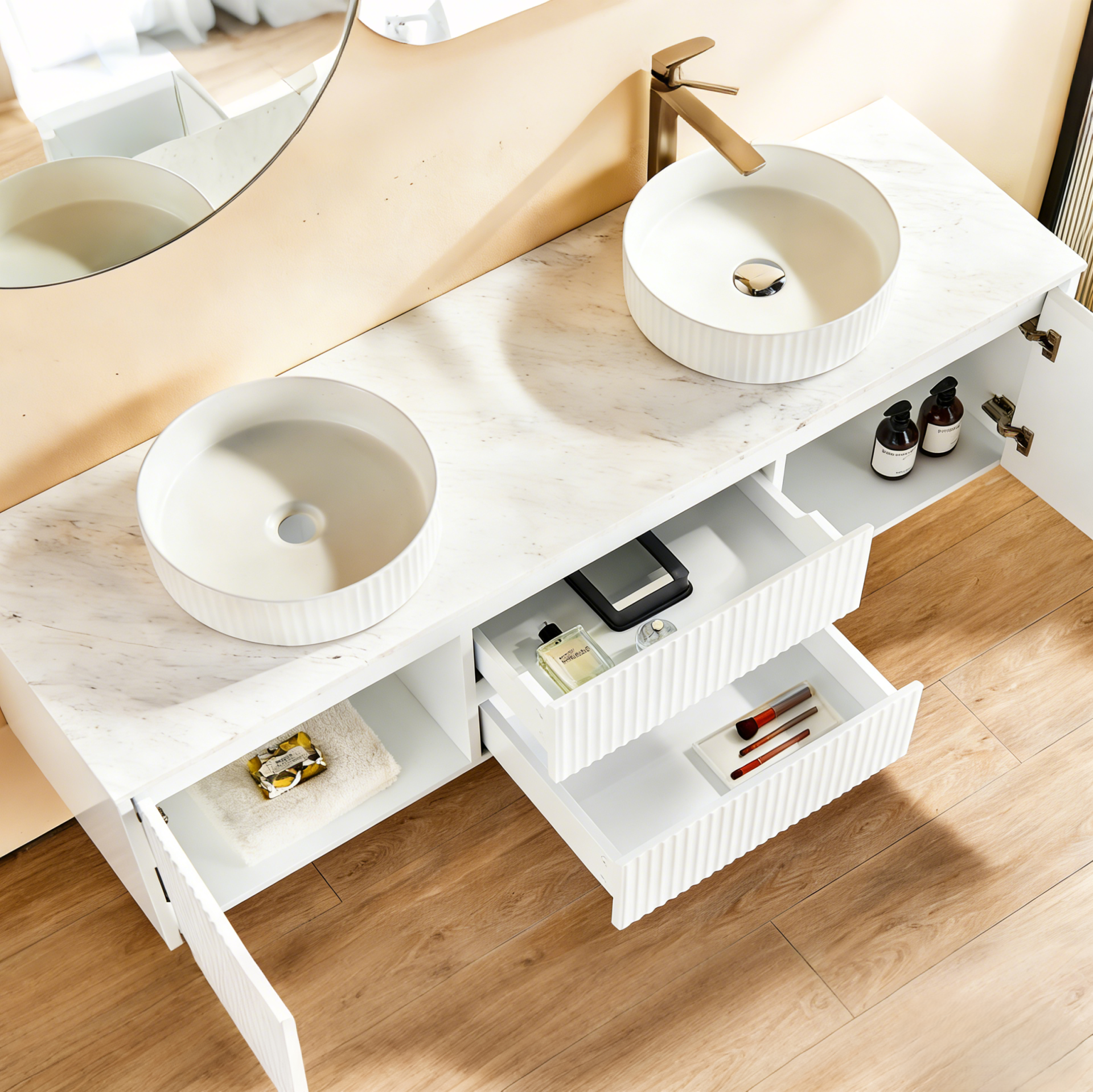 Wyrewood Wall-Mounted Vanity 1210*455*480/1490*455*480mm