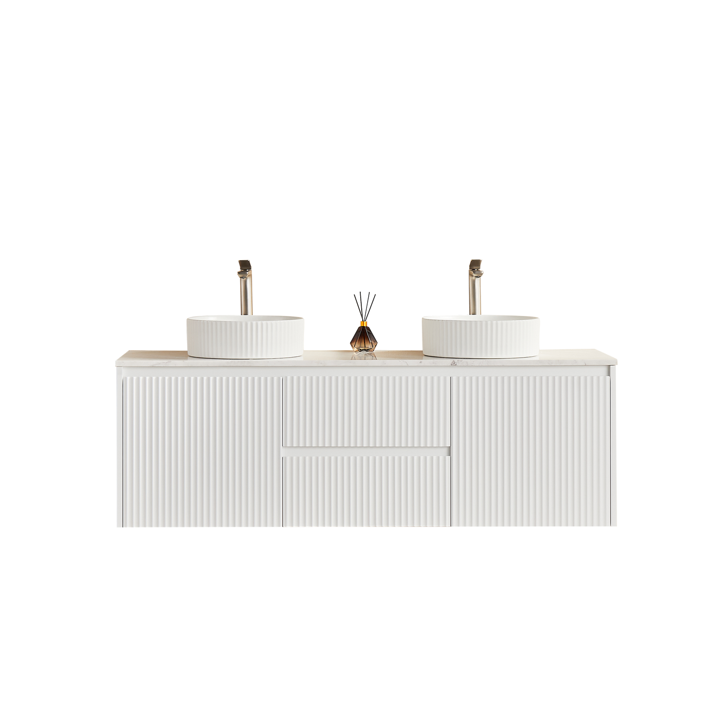 1490*455*480mm Drawers in the middle Brindabella CB1521W-MB