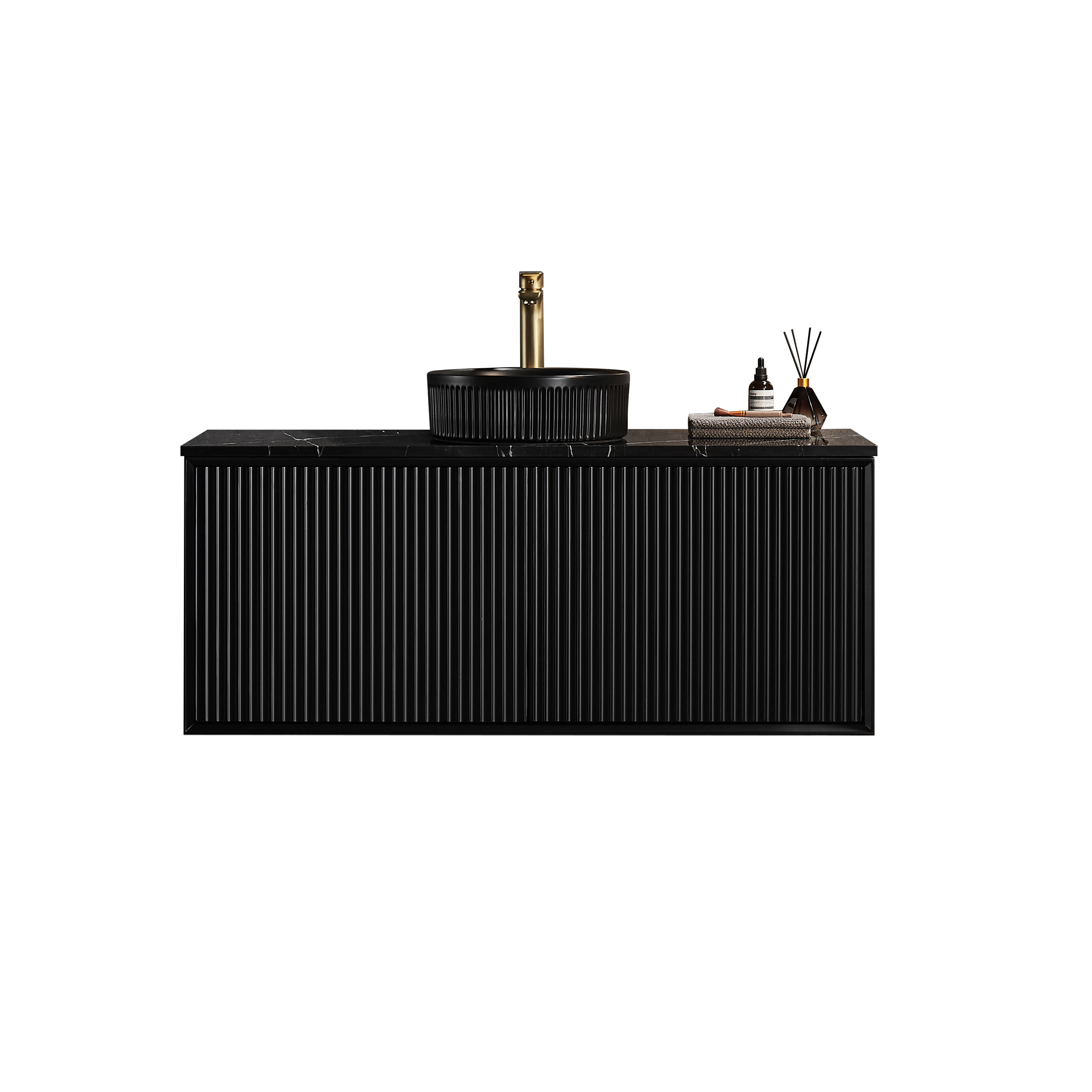 Ceto Kirribilli 1200*460*500mm PVC Wall hung push open drawer vanity