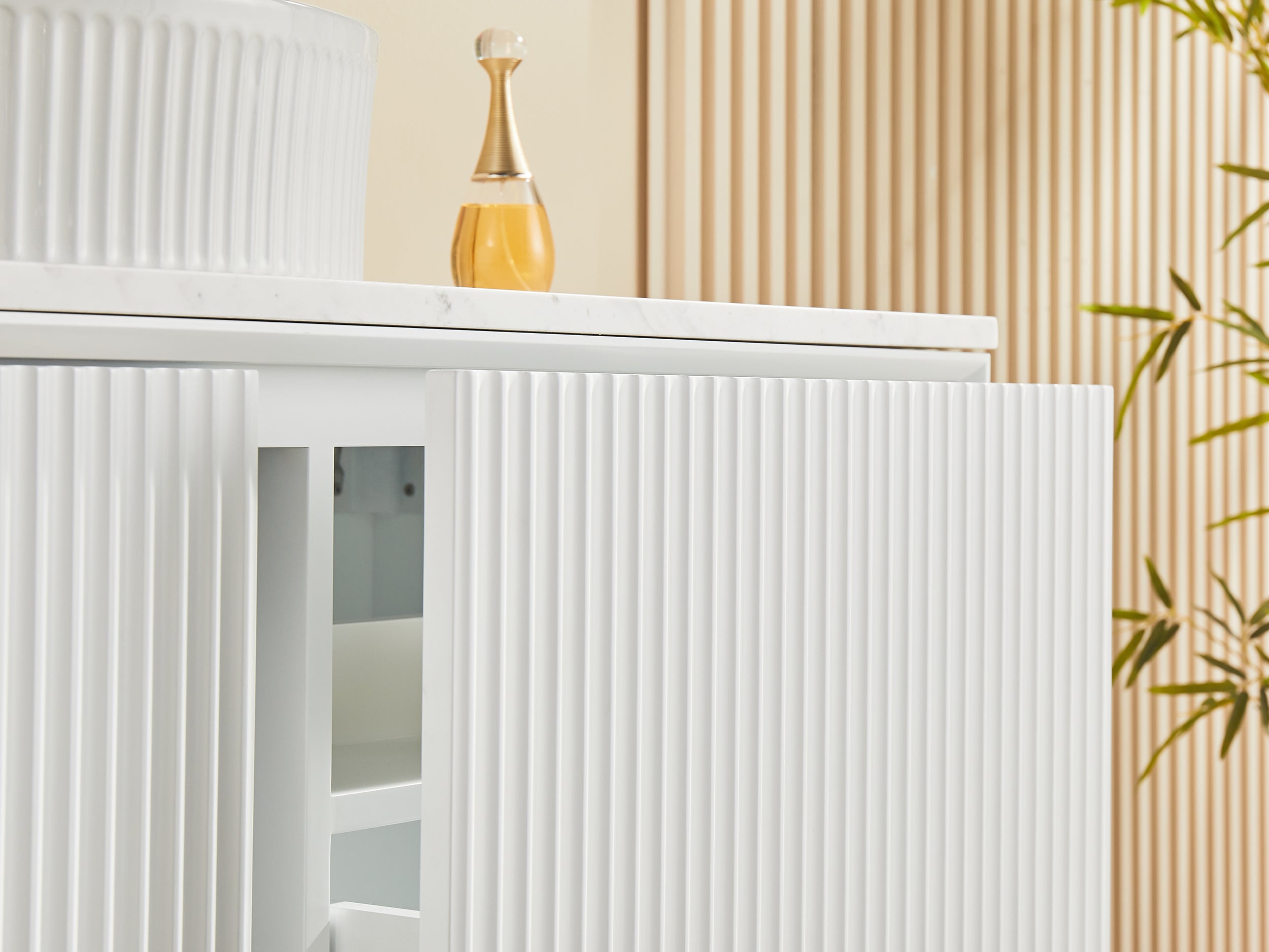 Ceto Kirribilli 1200*460*500mm PVC Wall hung push open drawer vanity