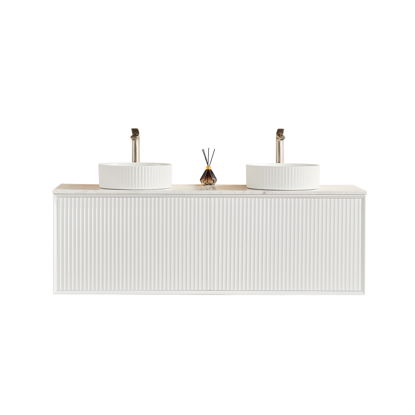 Ceto Kirribilli 1500*460*500mm PVC Wall hung push open drawer vanity