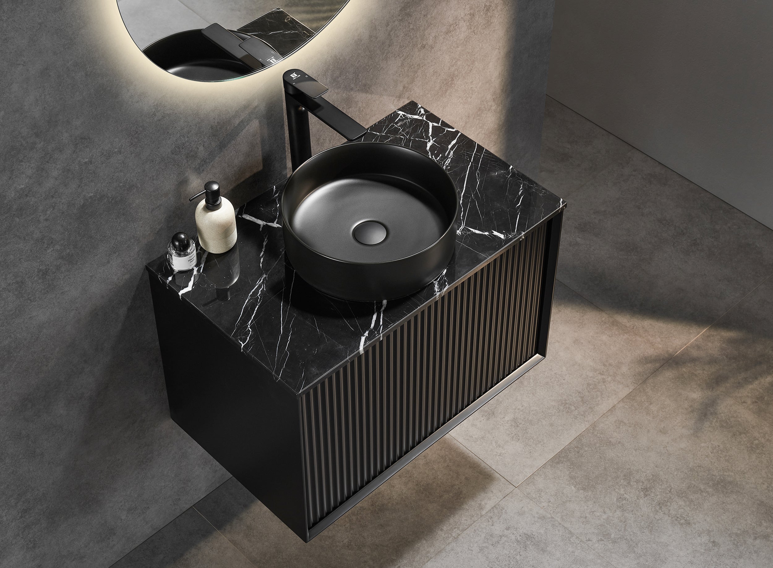 Ceto Kirribilli 750*460*500mm PVC construction Push open drawer wall hung