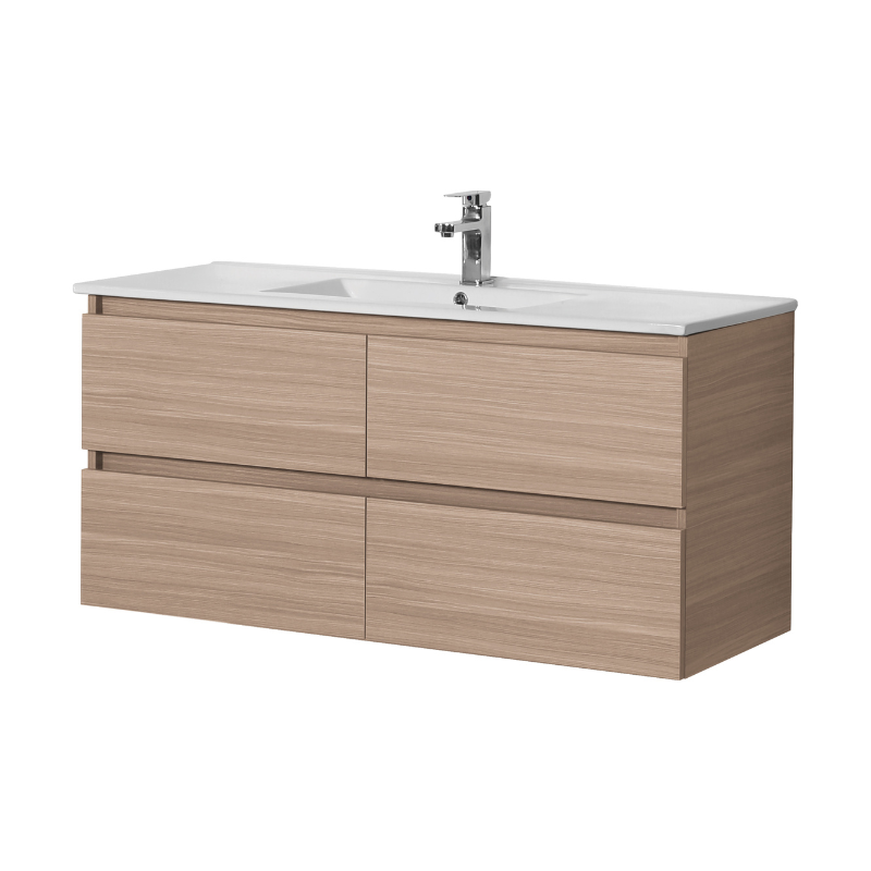 PVC Wall-Mounted Vanity Cabinet 1200/1500mm(4 Drawers)