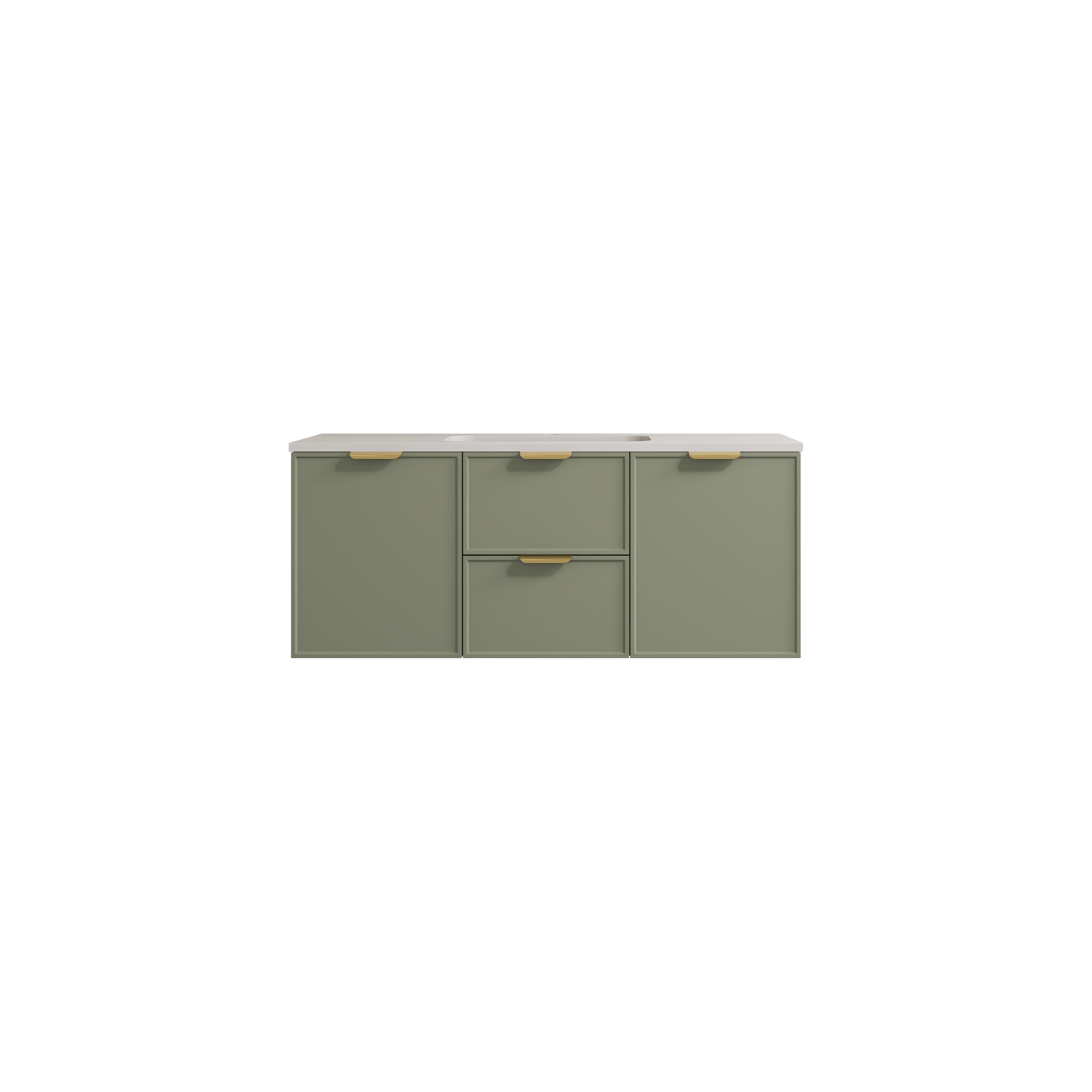 Vivid Pulse Wall-Mounted PVC Cabinet with Soft Closing Doors