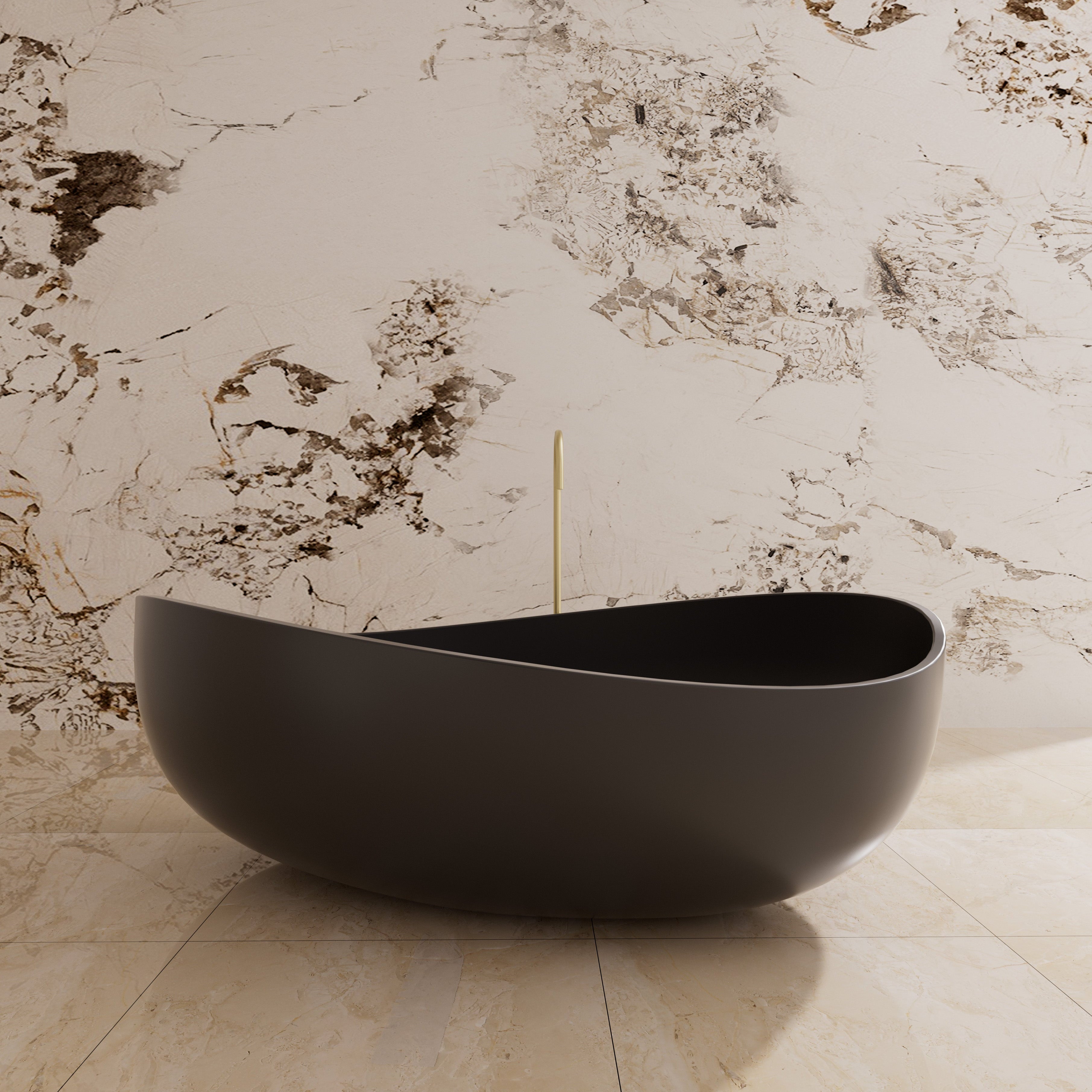 Flux Solid Surface Soaking Tub 1800*1100*620mm