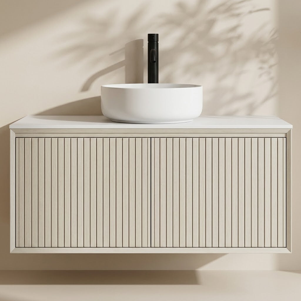 Cielo Slim Wall-Mounted Vanity 590/740/890mm