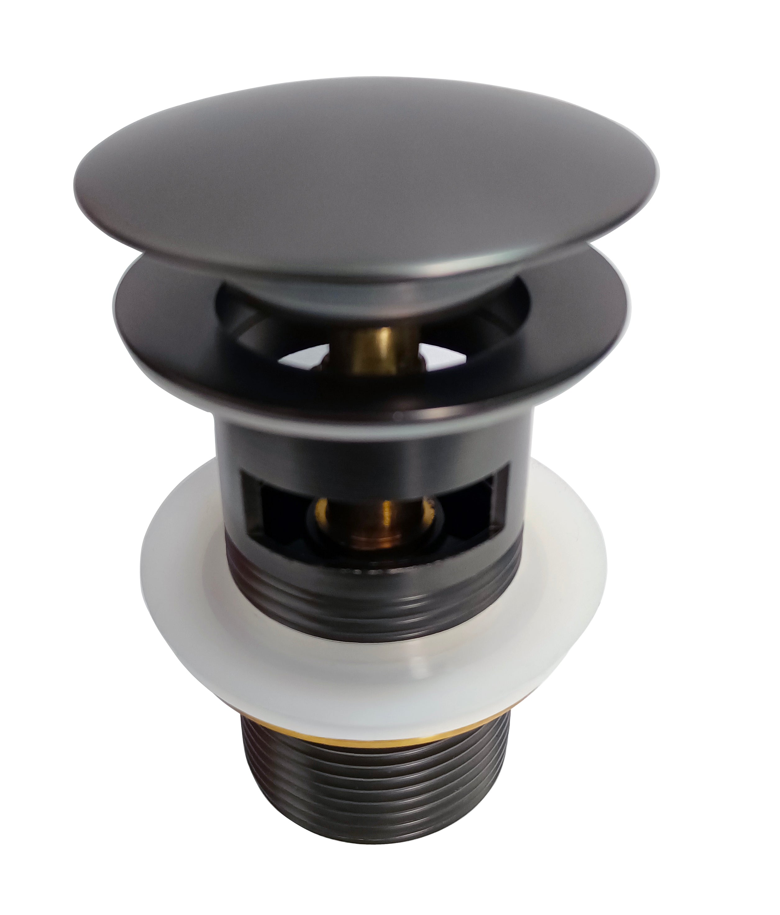 Push-Button Sink Stopper Mushroom Top 32mm