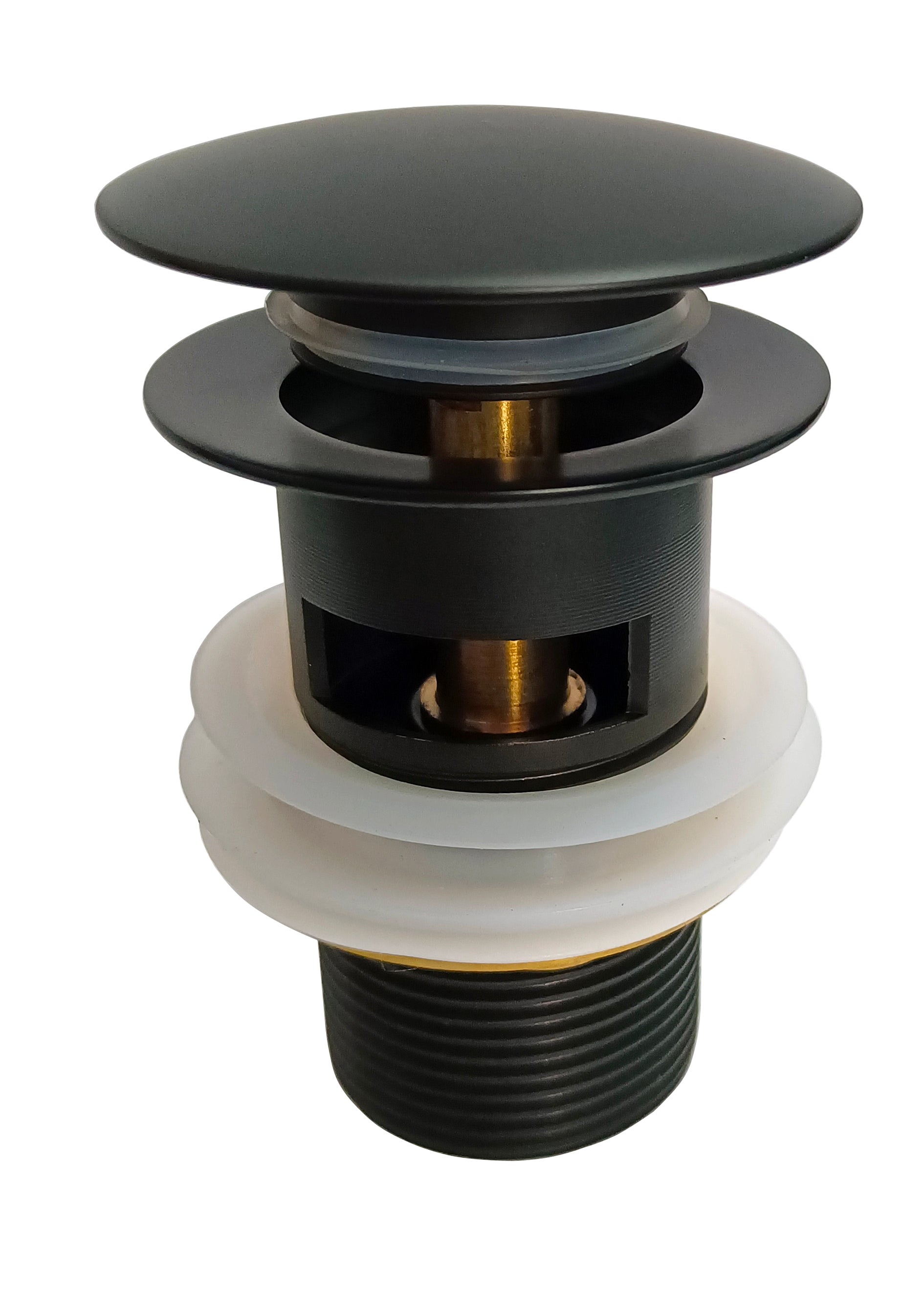 Push-Button Sink Stopper Mushroom Top 32mm