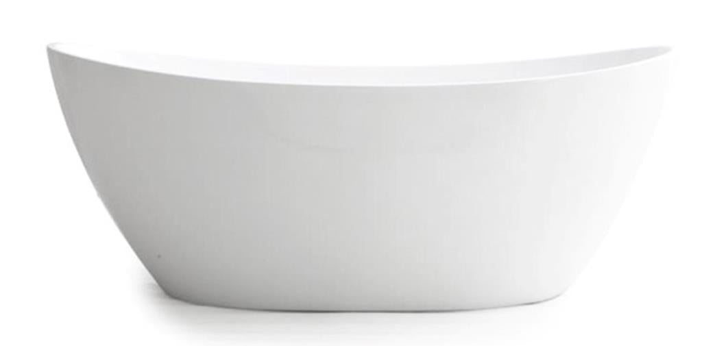 1500*750*690mm Matte White Freestanding Bathtub