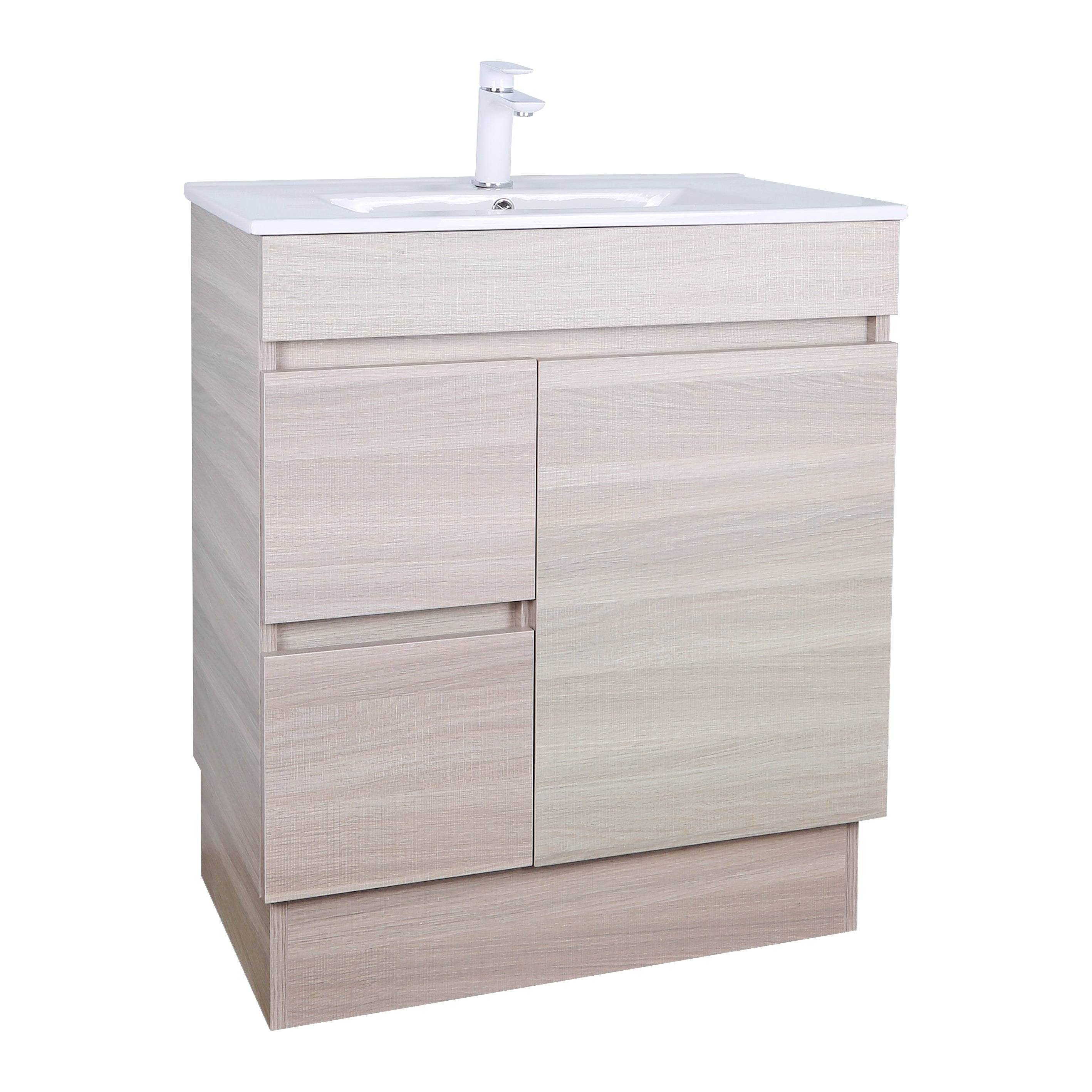 Slim Wall-Mounted Vanity (PVC) 450/600/750/900mm