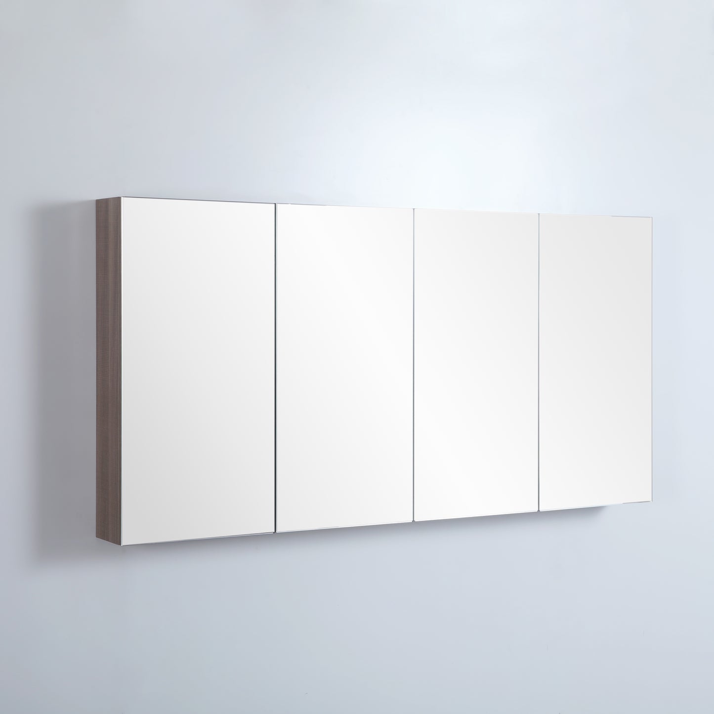 Avie Oak PVC Shaving Cabinet 600-1480mm EVSC60/75/90/120/150-OAK