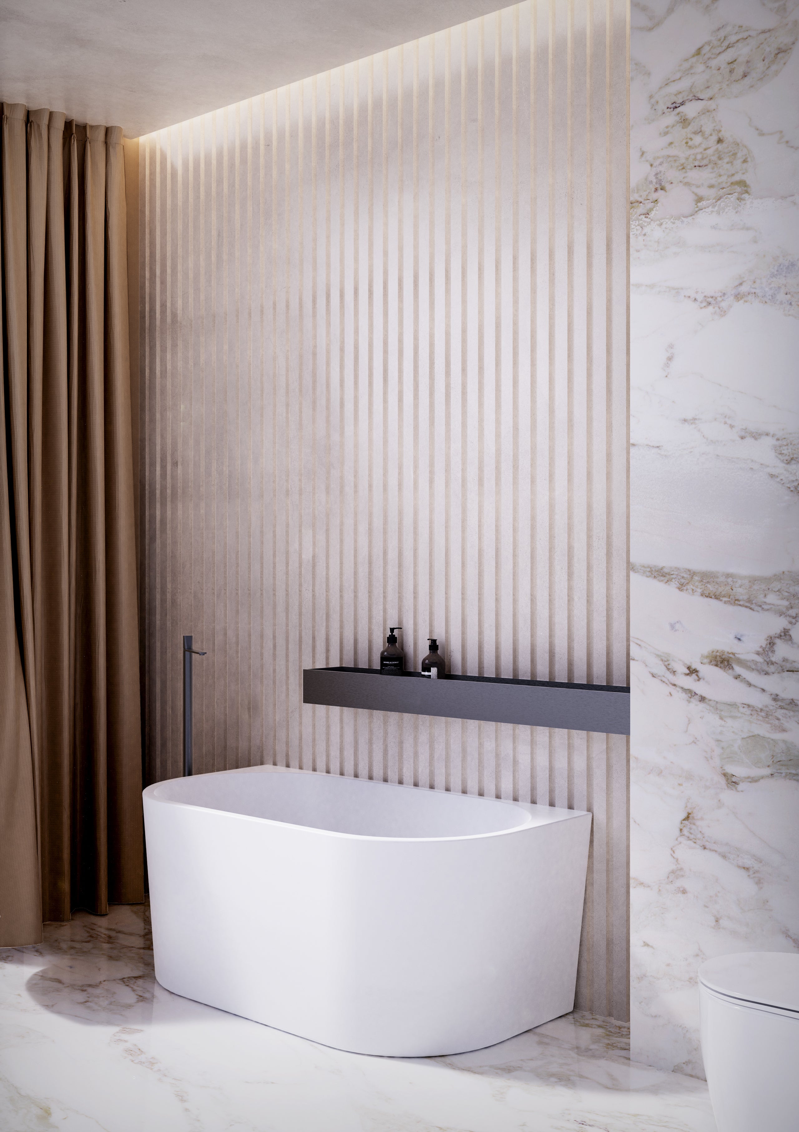Elivia BTW Bathtub 1400-1700mm