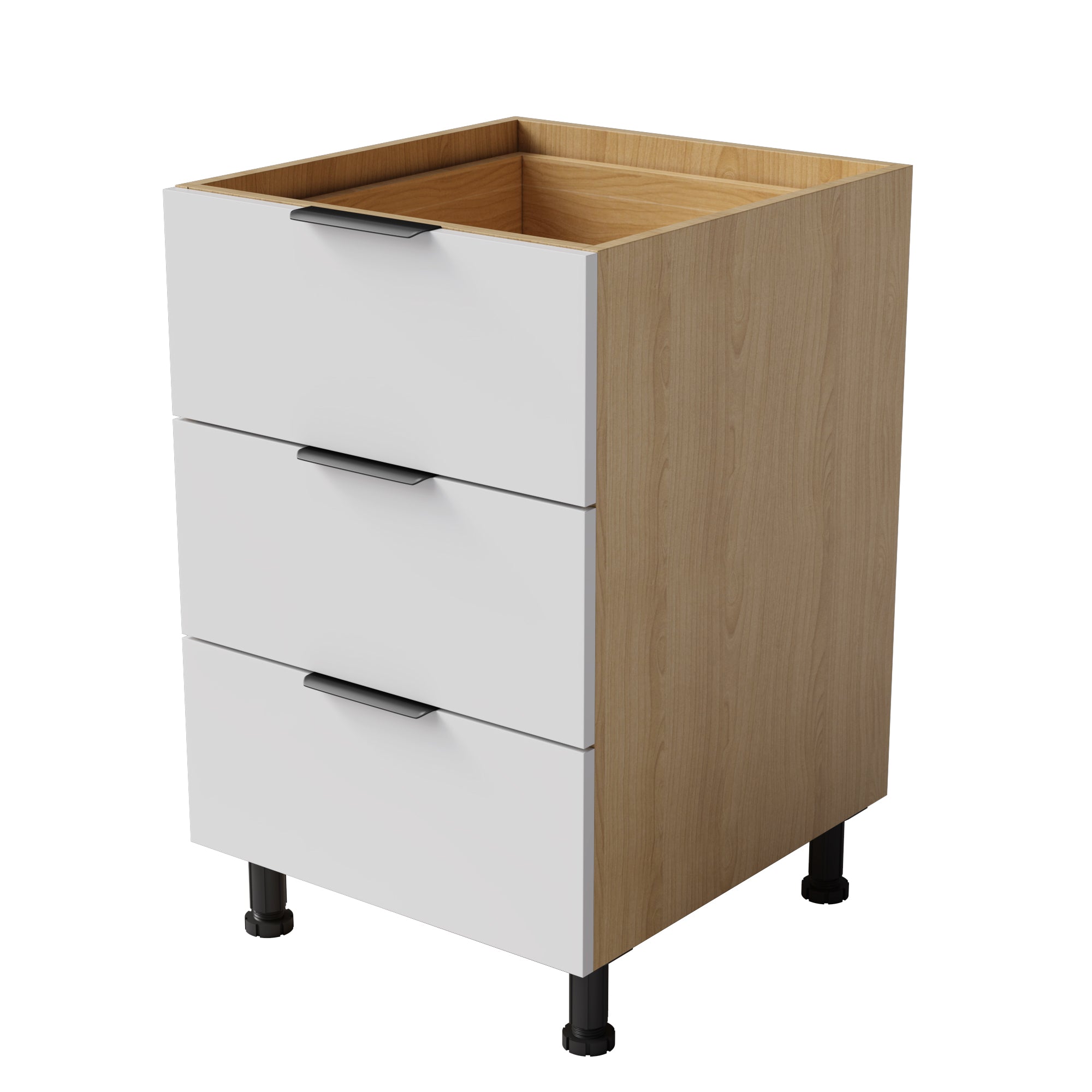 Kitchen Floor Cabinet 3 Drawer Kitchen Cupboard 400-700mm