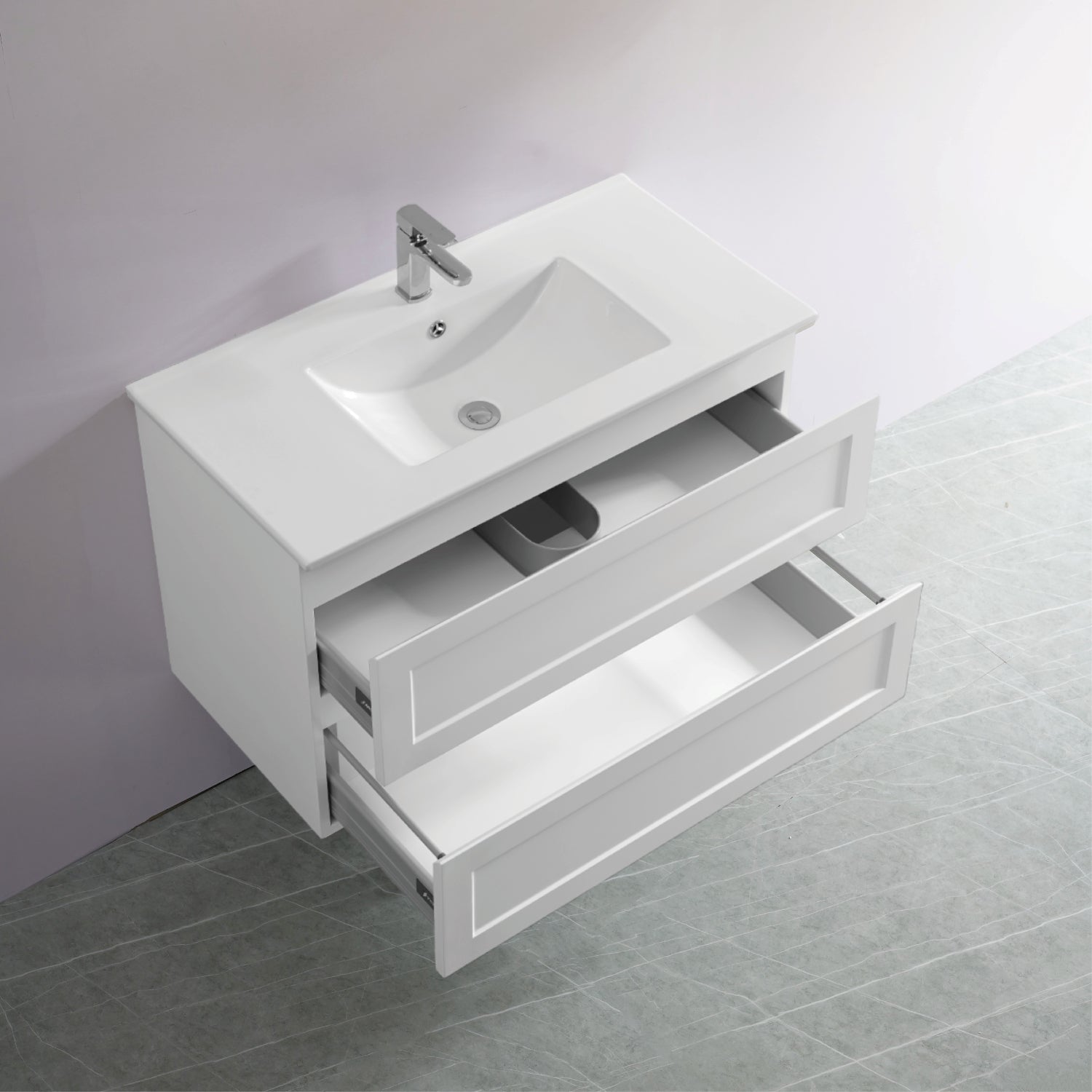 Onda Wall-Mounted Vanity 450/740/890/1200mm