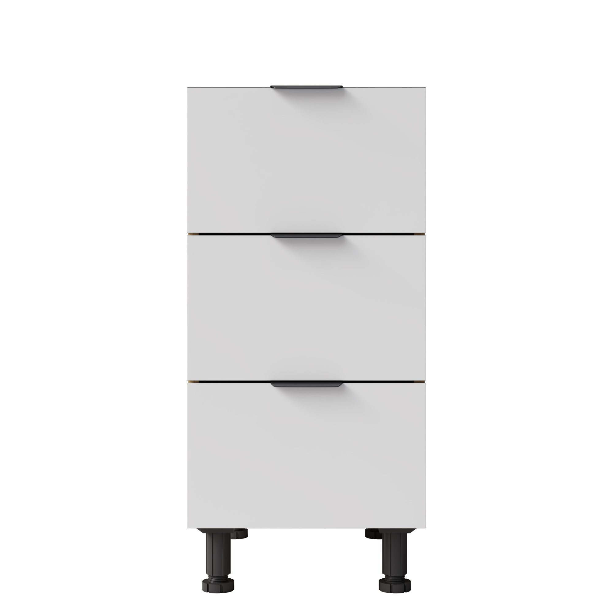 Kitchen Floor Cabinet 3 Drawer Kitchen Cupboard 400-700mm