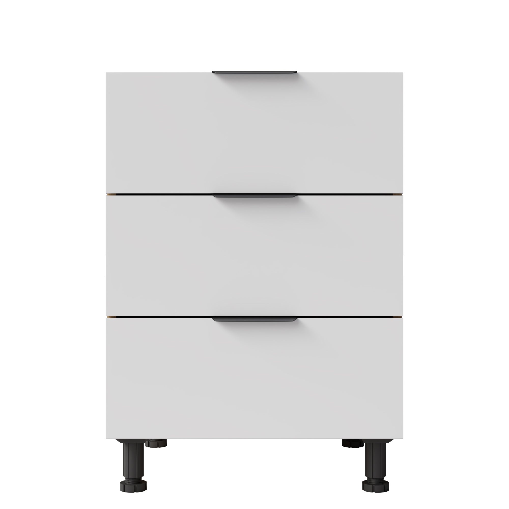 Kitchen Floor Cabinet 3 Drawer Kitchen Cupboard 400-700mm