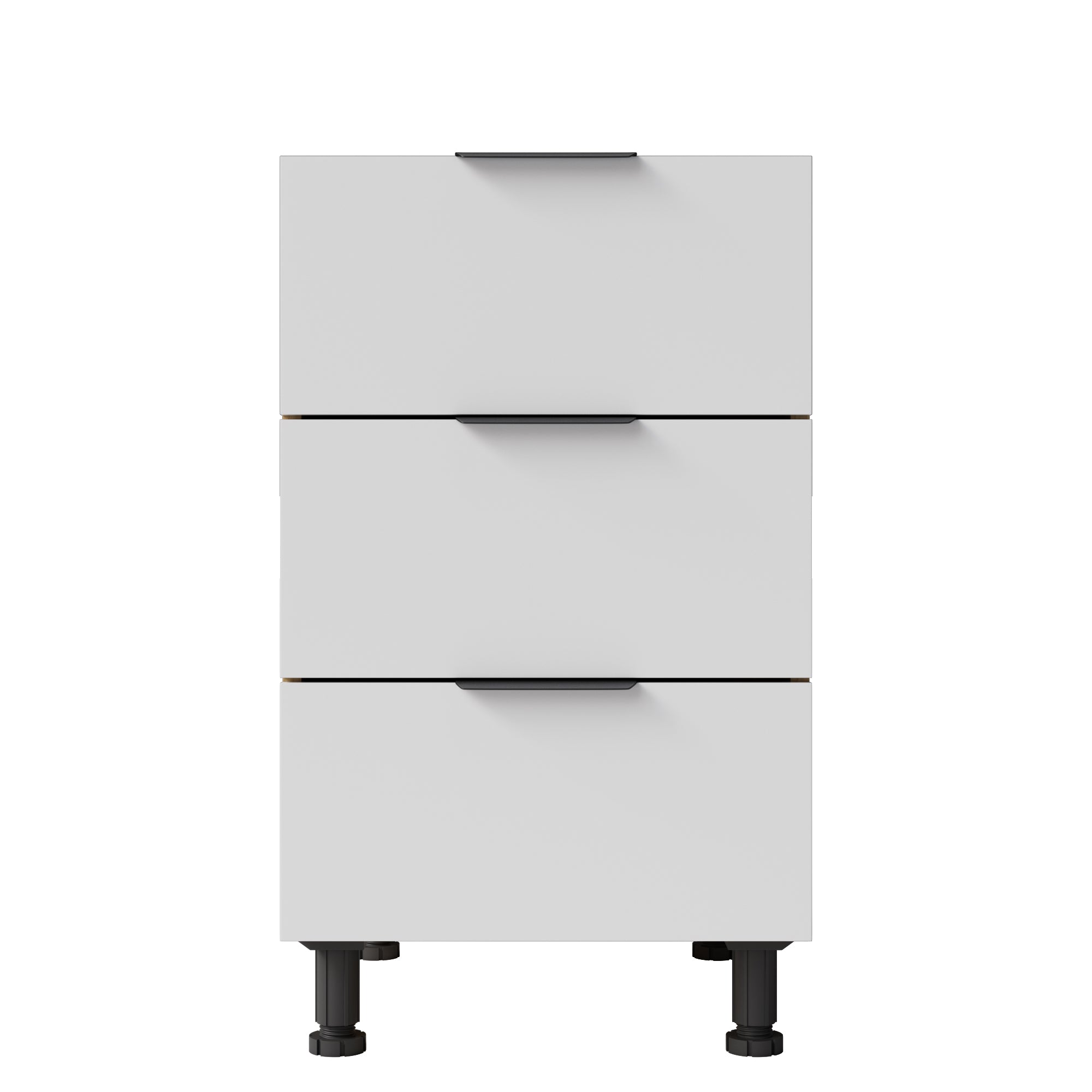 Kitchen Floor Cabinet 3 Drawer Kitchen Cupboard 400-700mm