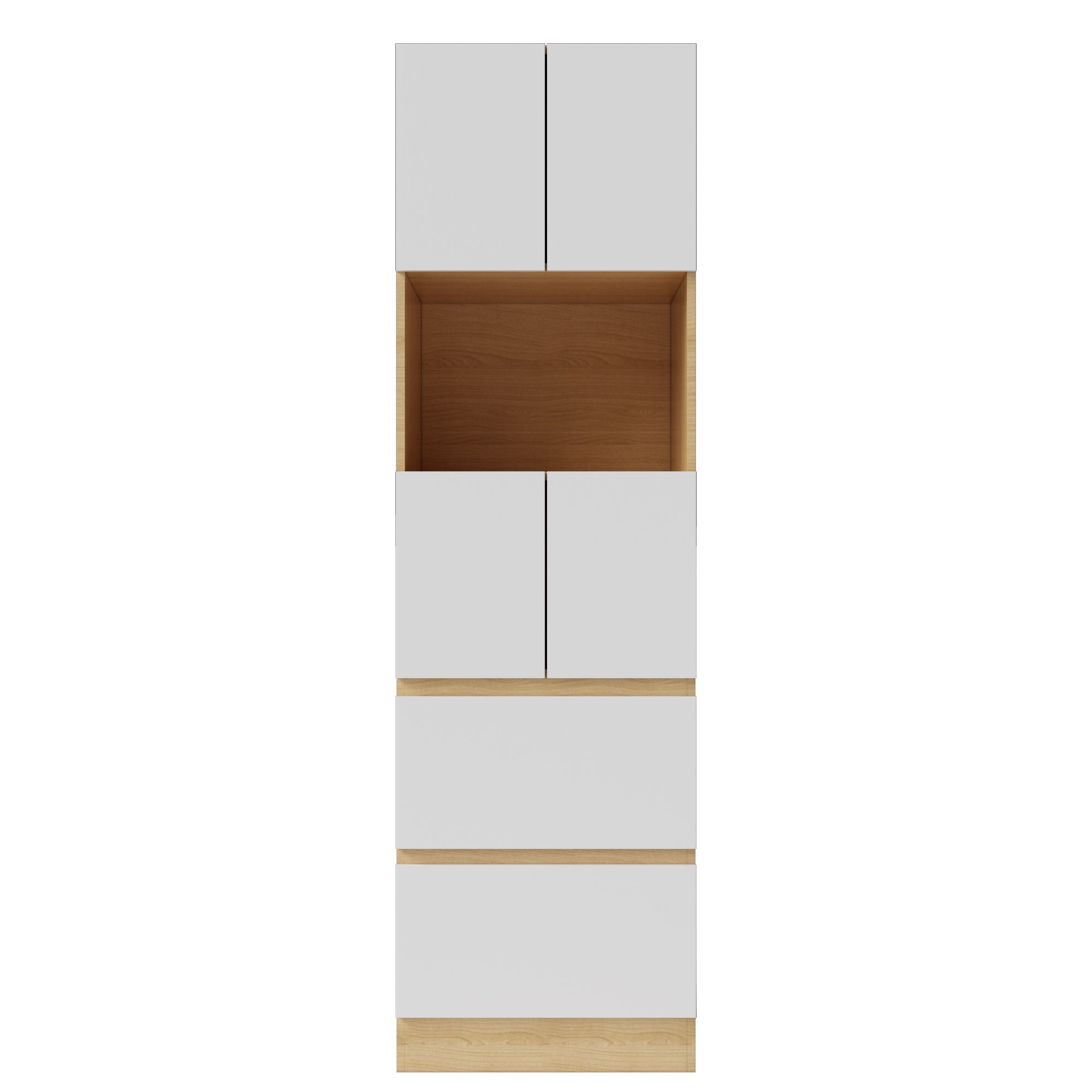 Kitchen Two door microwave Pantry Door (2300mm high)