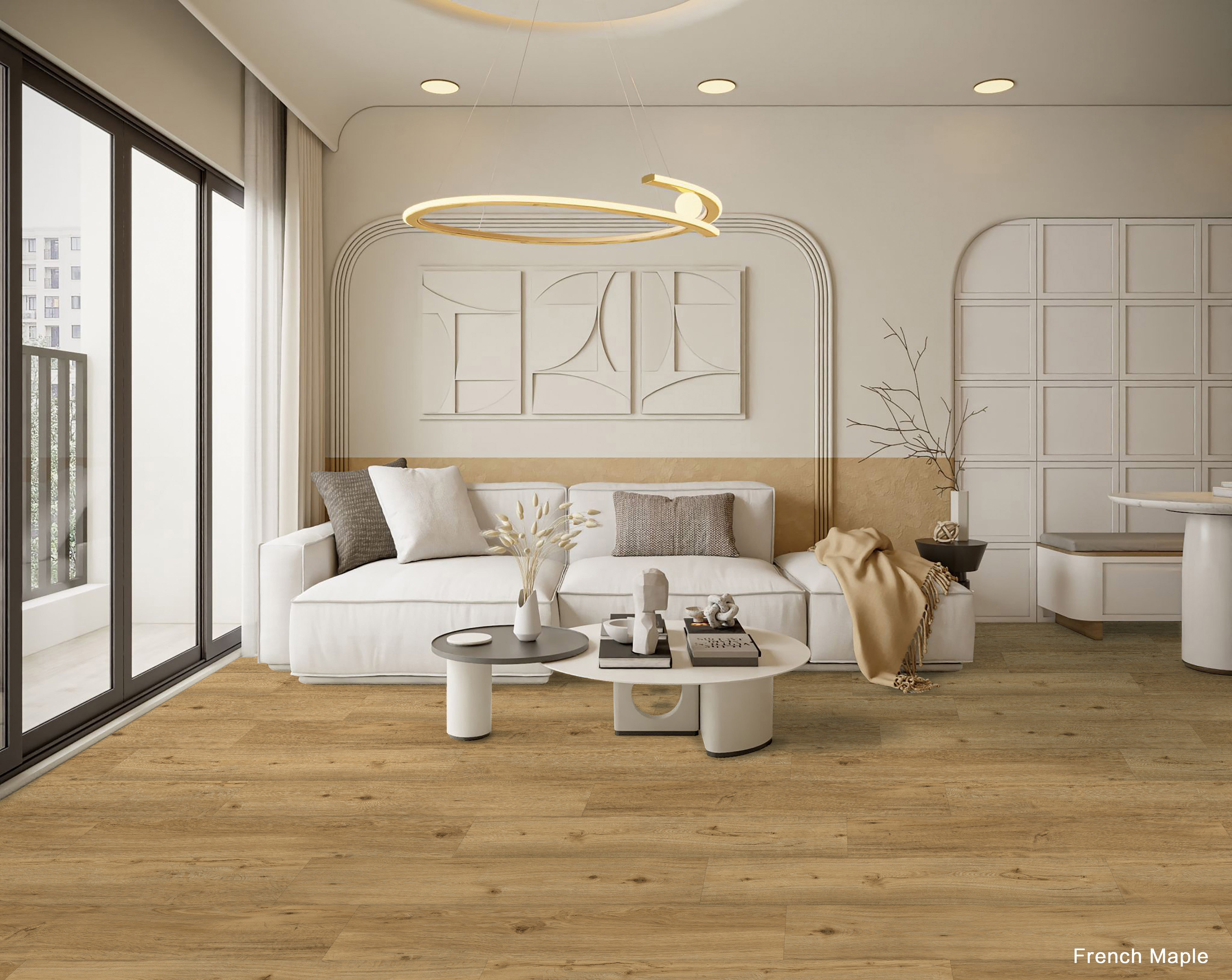 Waterproof SPC Hybrid Flooring 1524*230*8mm