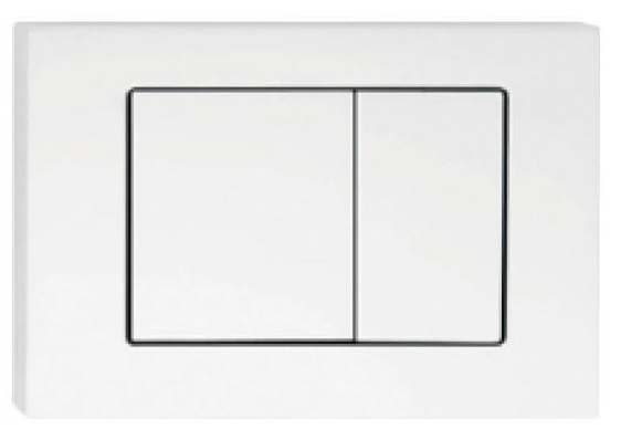 R&T Square Push Button for In-wall Cistern