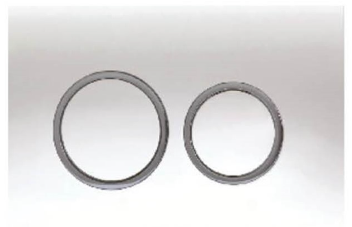 Round push plate For Concealed Cistern