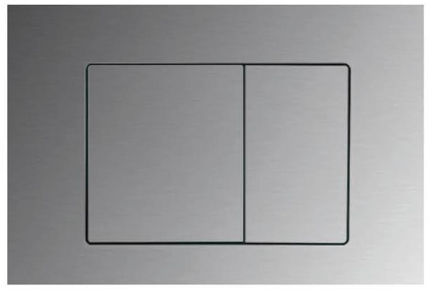 R&T Square Push Button for In-wall Cistern
