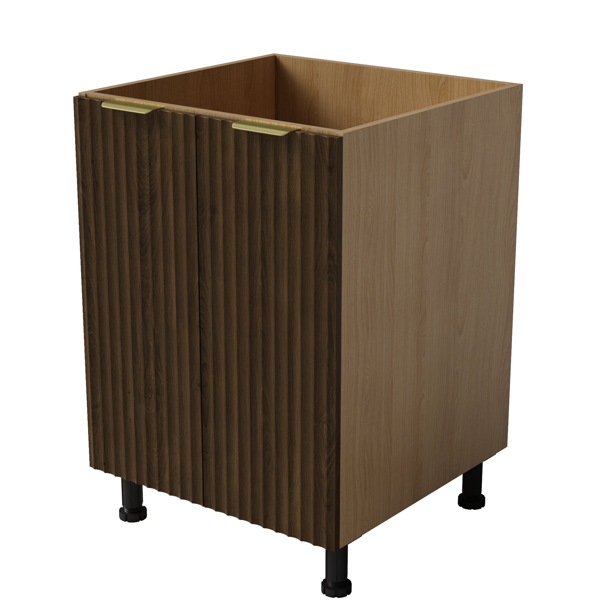 2 Door For Floor Kitchen Cabinet - Multiple Heights