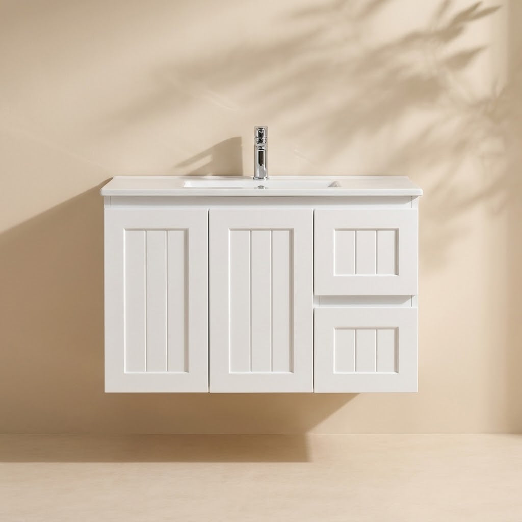 Haven Wood Vanity SLIM Wall-Mounted Cabinet 590/730/890mm