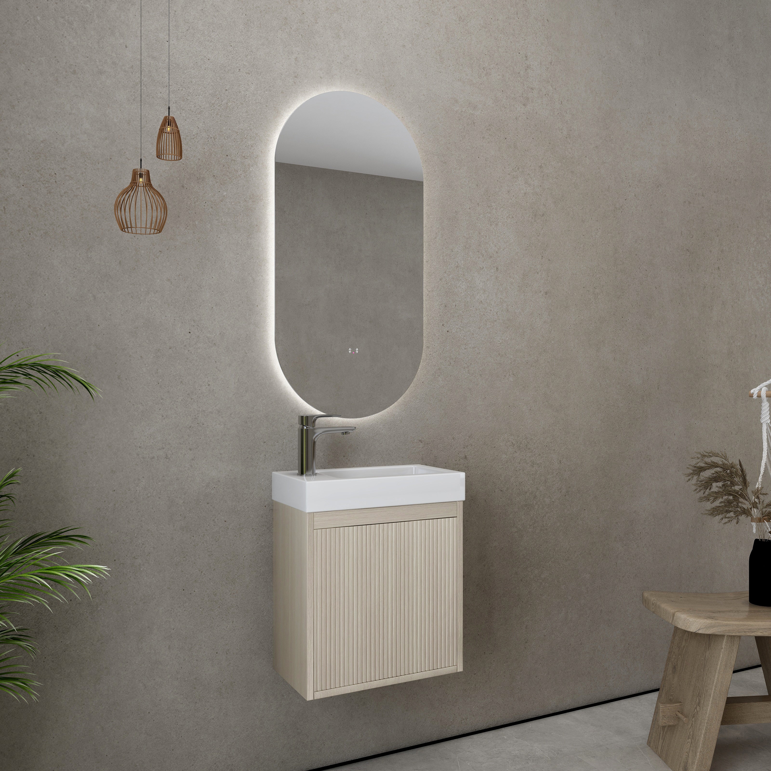 Poly Top for Vanity Single Bowl 450*250*140mm