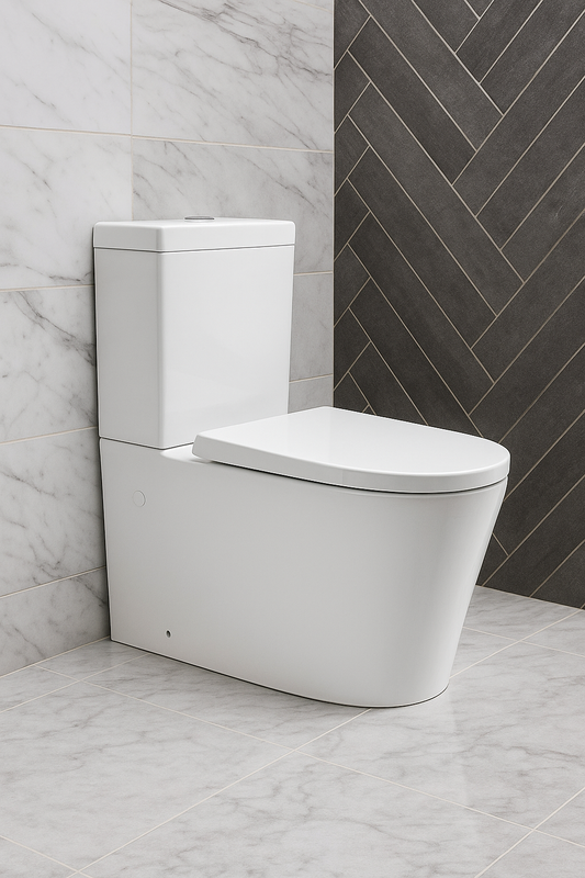 710*390*830mm Back to Wall Avery BTW Toilet Suite LUX002/LUX002-B Trap Included