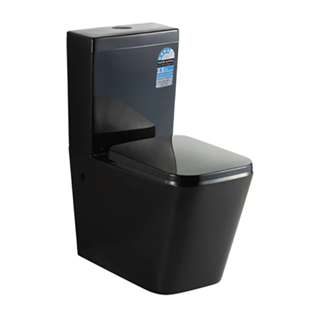 665*380*840mm Back to Wall Qubist BTW Toilet Suite LUX003/LUX003-B Trap Included