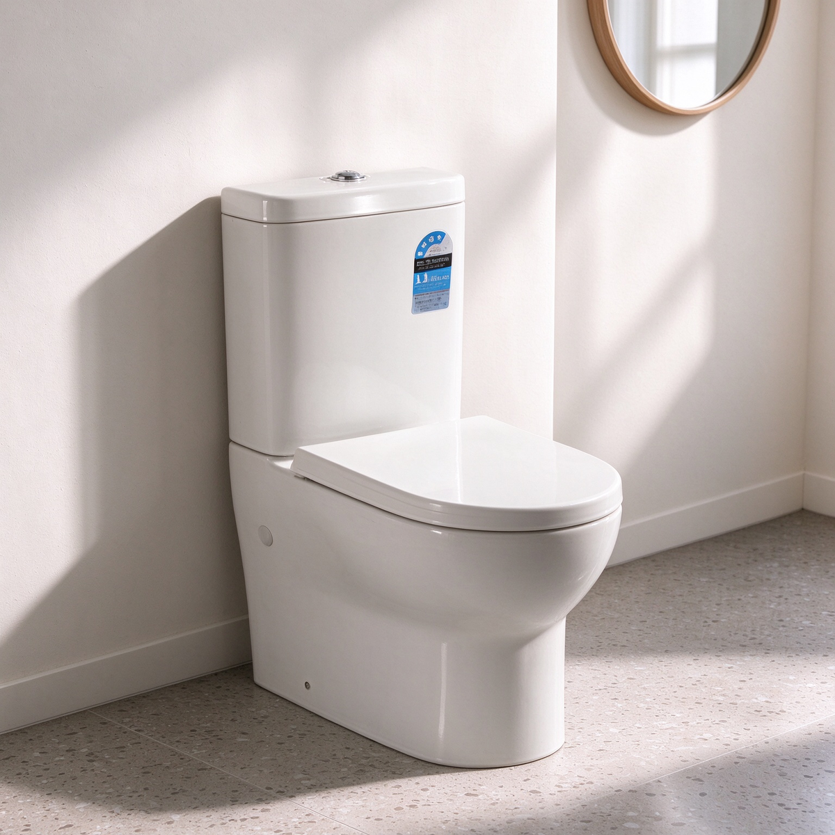 Pola BTW Toilet Suite 675*395*840mm - Gloss White