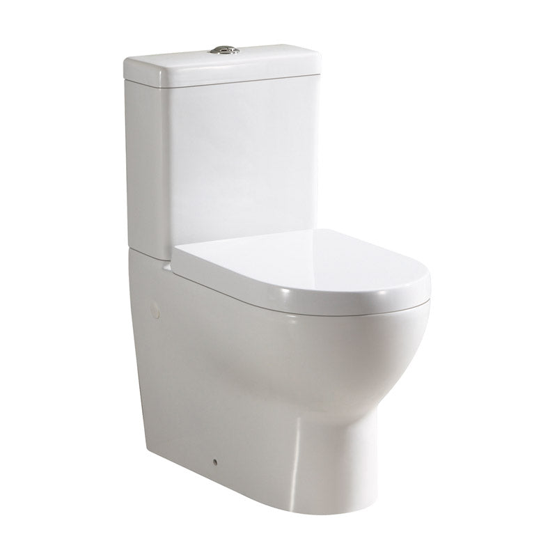 665*375*810mm Back to Wall Box Rim Toilet Suite LUX014 Trap Included