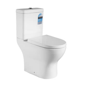 665*375*830mm Bela Skew Toilet Suite LUX018 Trap Included