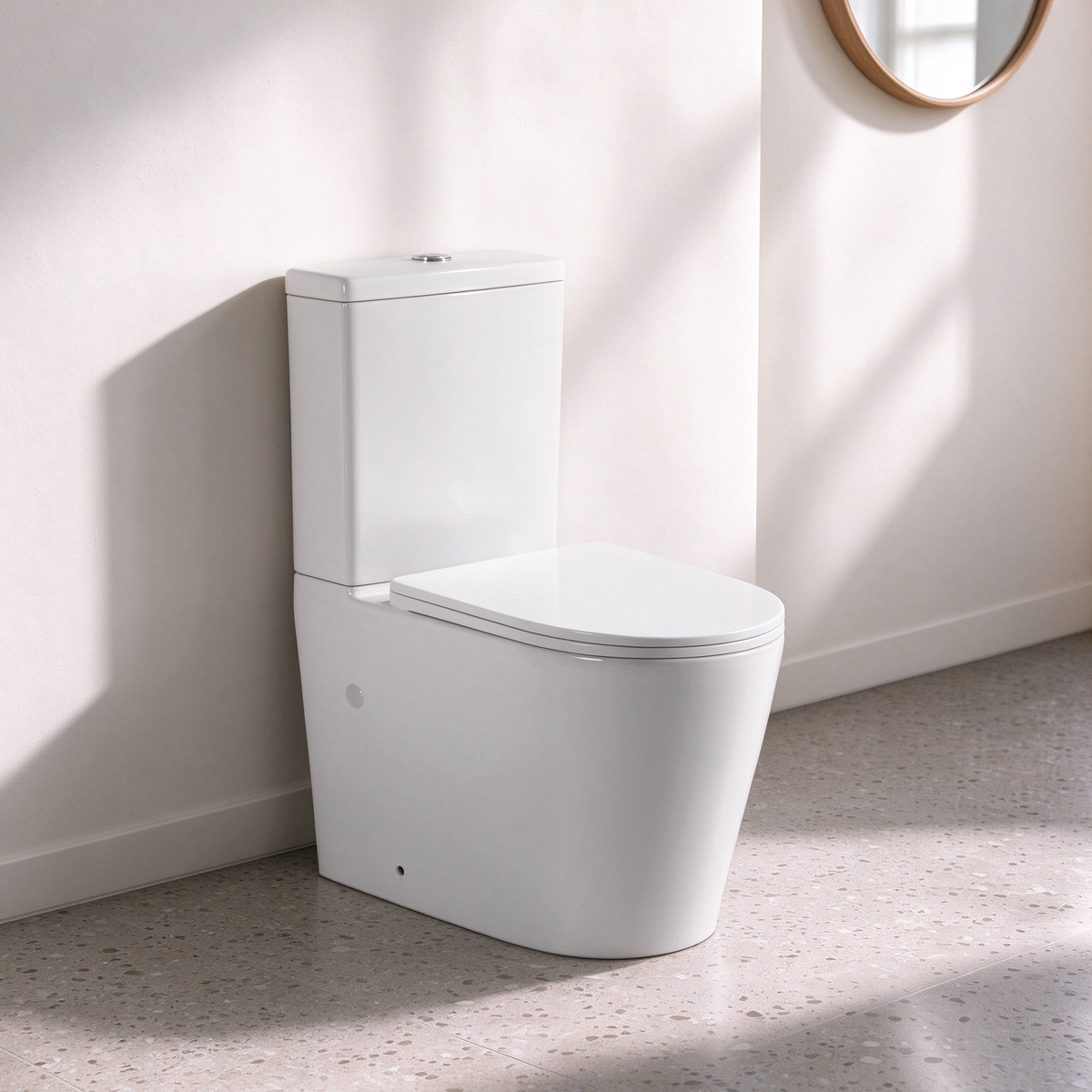 Livis Rimless Toilet Suite Trap Included 650*385*865mm