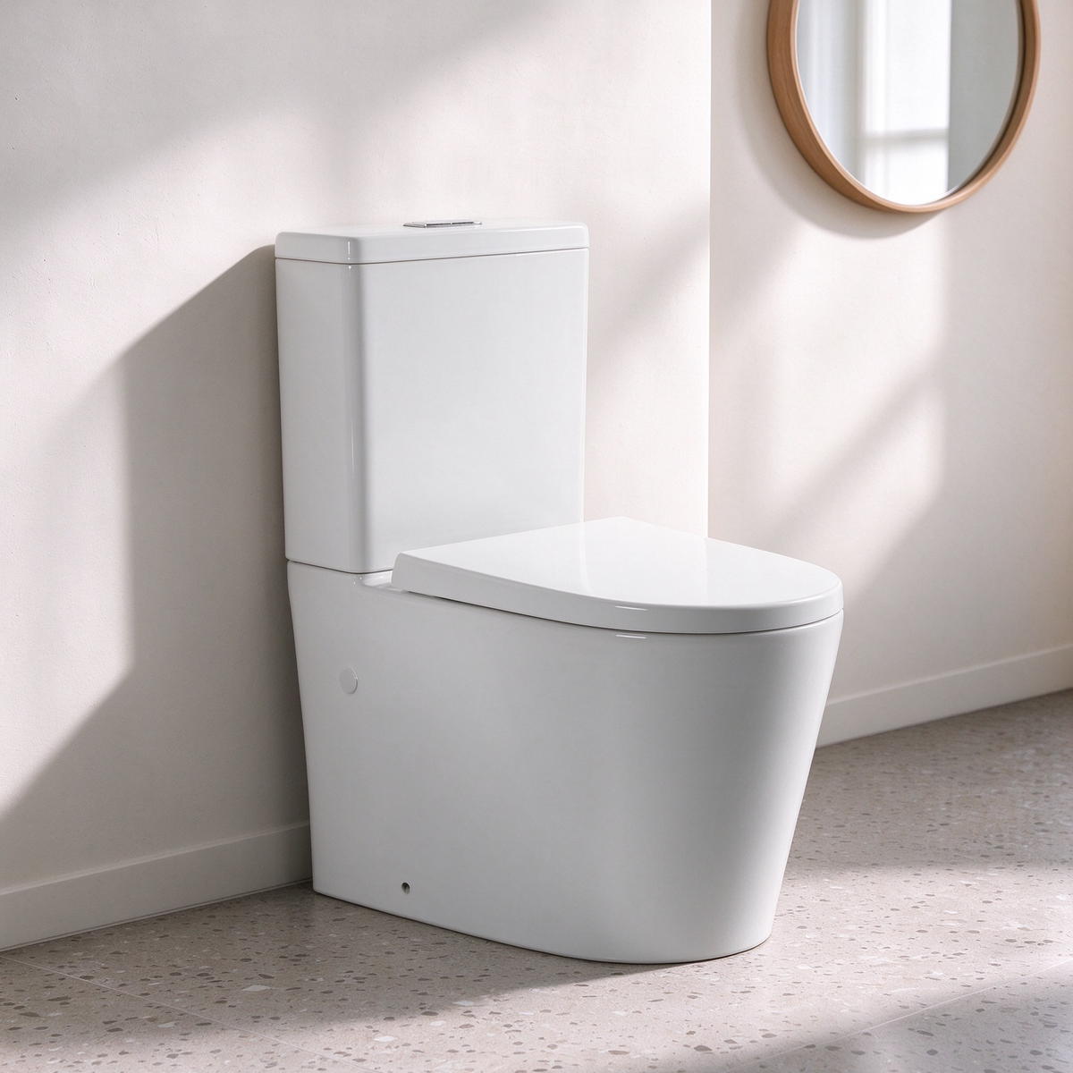 Vivid Tornado BTW Toilet Suite Trap Included 655*385*870mm