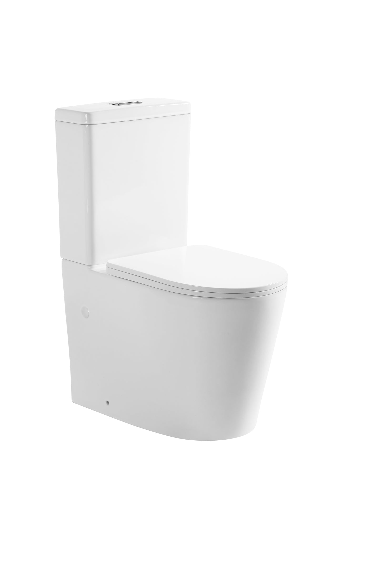 655*385*870mm Back to Wall Vivid BTW Tornado Toilet Suite LUX026 Trap Included