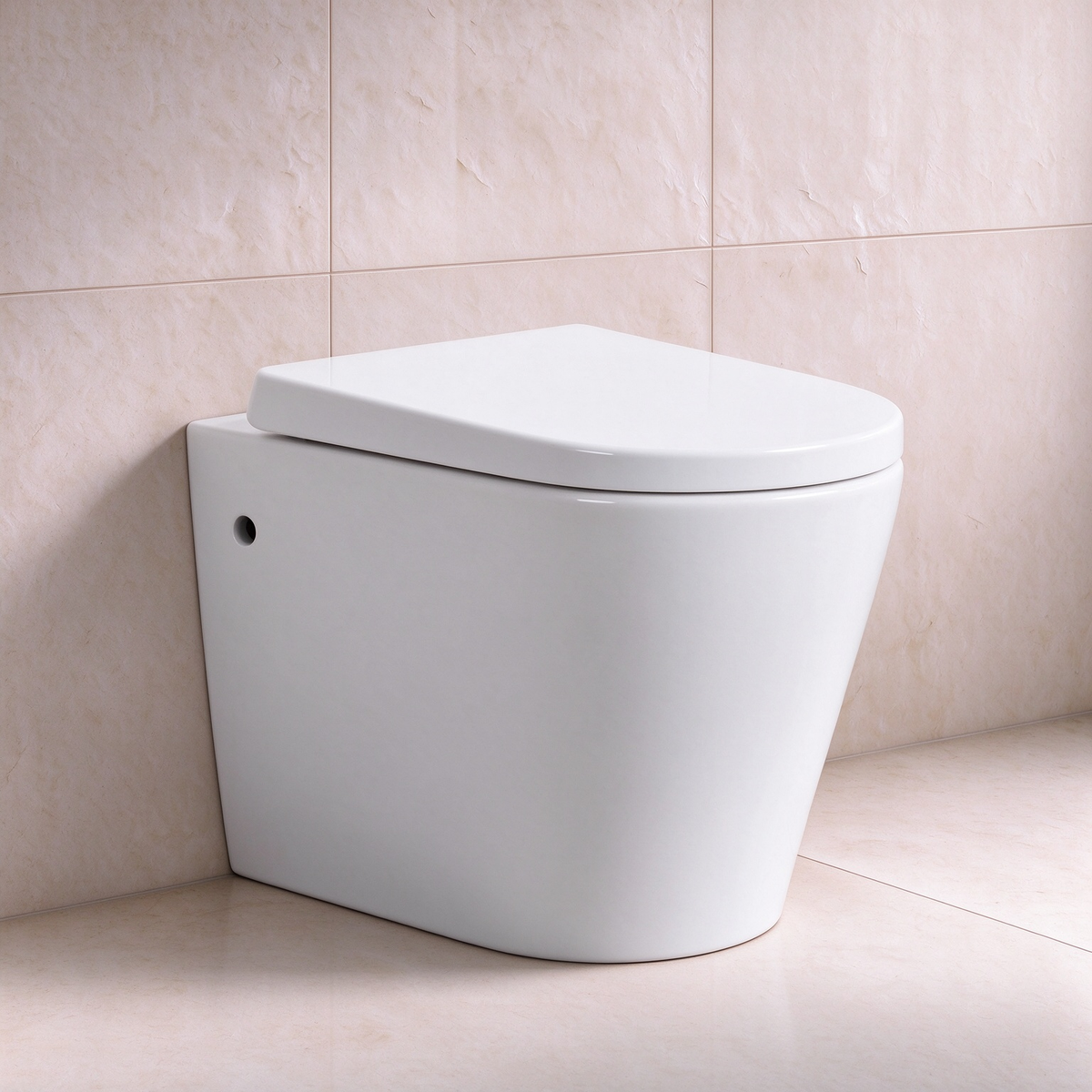 Avis Rimless Wall-hung Toilet 520*360*325mm(Matte White/Matte Black)