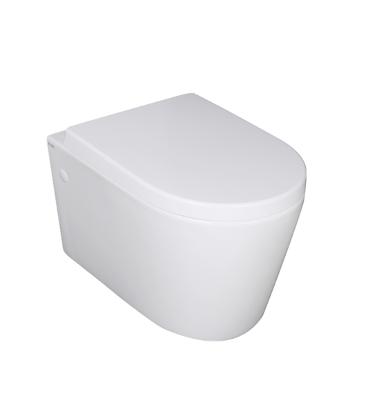 550*345*320mm Qubist Box Rim Wall Hung Pan LUX303/LUX303-B