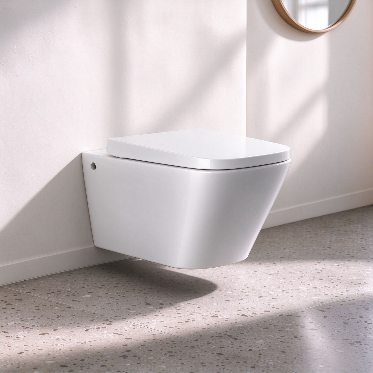 Qubist Box Rim BTW Wall-hung Toilet 550*345*320mm